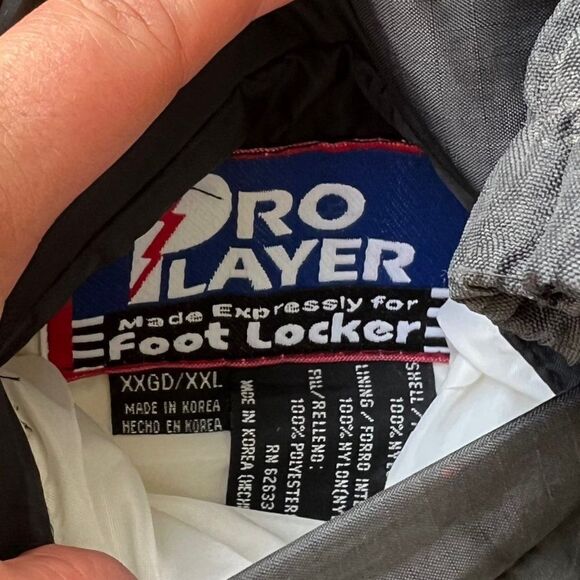 Pro Player For Foot Locker Vintage Pittsburgh Steelers Reversible Jacket Men's X - Picture 5 of 13